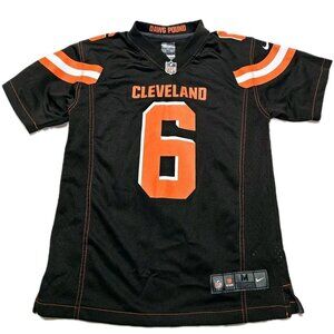 Cleveland Browns Baker Mayfield #6 NFL Football Short Sl Jersey Med Youth Nike